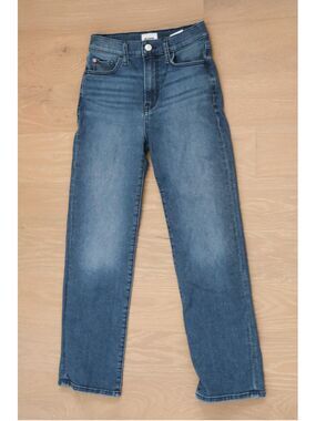 Hudson Noa High-Rise Straight Jeans Women’s Size 24 Medium Wash